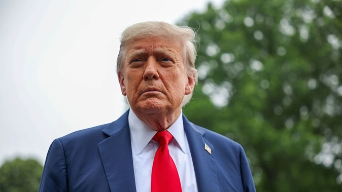 US President Donald Trump has repeated his call for the Islamic Republic’s 'unconditional surrender'. Photo / Getty Images