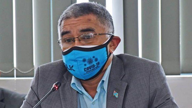 Permanent Secretary for Health James Fong blames a lack of public compliance as the reason Fiji is struggling to get on top of the Covid outbreak. (Photo / Fijian Government via Facebook)