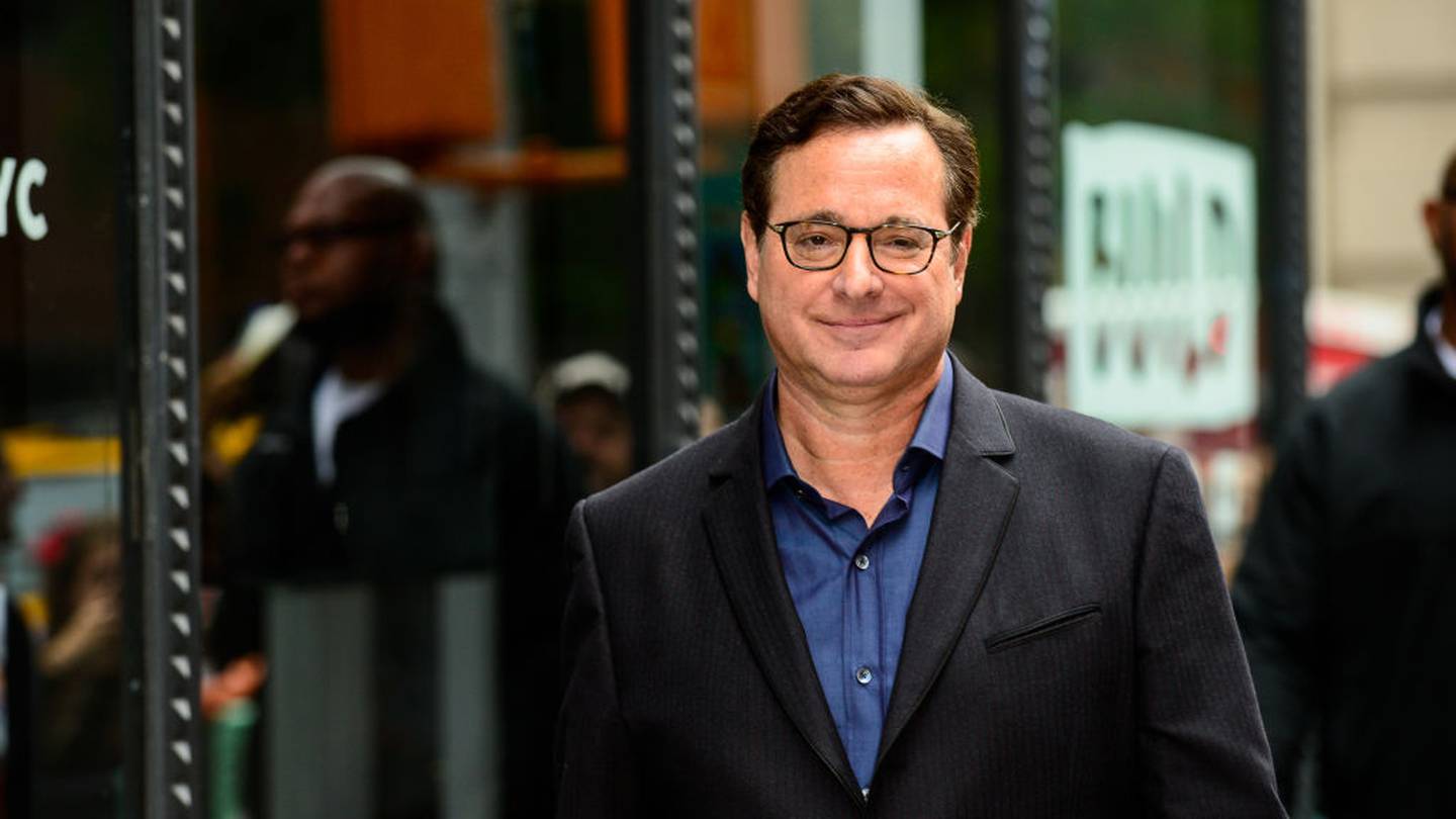 Bob Saget leaves AOL Studios on September 18, 2017. Photo / Getty Images