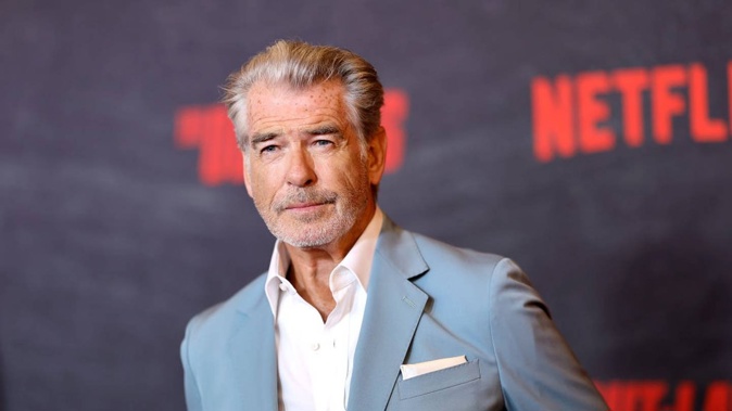 Pierce Brosnan could get jail time for foot travel in a thermal area. Photo / Getty Images