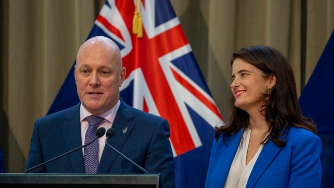 National leader Christopher Luxon and deputy leader Nicola Willis will unveil the party's list. Photo / Mark Mitchell