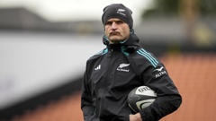 Scott Robertson, All Blacks training session, Hamilton, New Zealand, Thursday, 17 July 2025. (Photo by John Cowpland / action press)
