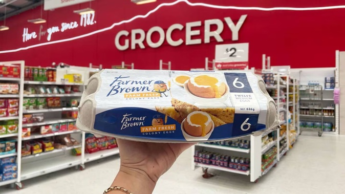 The Farmer Brown Colony 6 eggs are $5 at The Warehouse but the cheap price comes at a cost, say animal welfare experts.