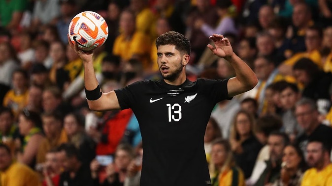 Liberato Cacace of the All Whites. Photo / Photosport