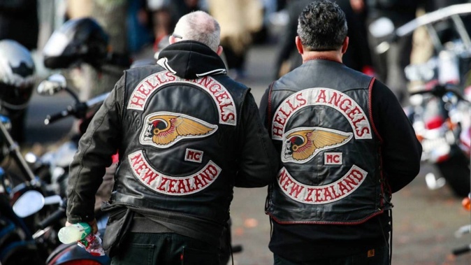 Hell's Angels Motorcycle Club. Photo / Alex Burton