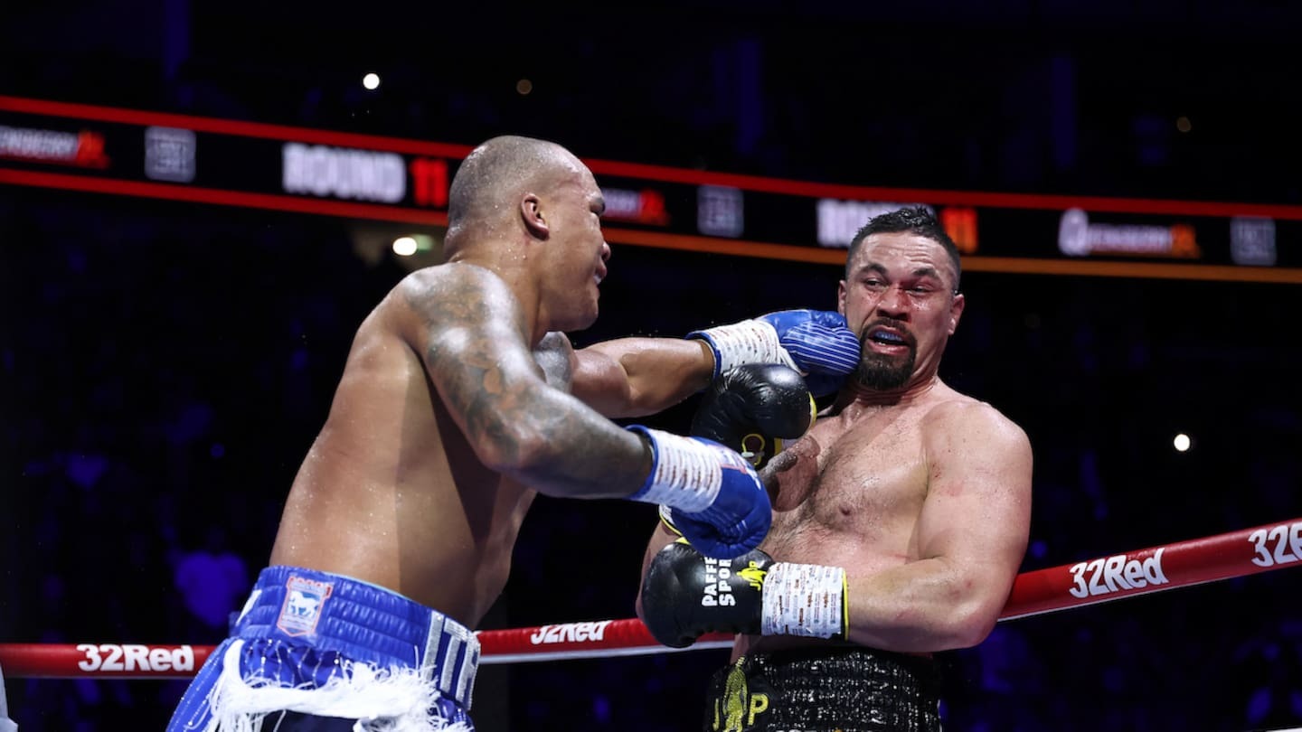 Joseph Parker failed drugs test on day of shock heavyweight defeat