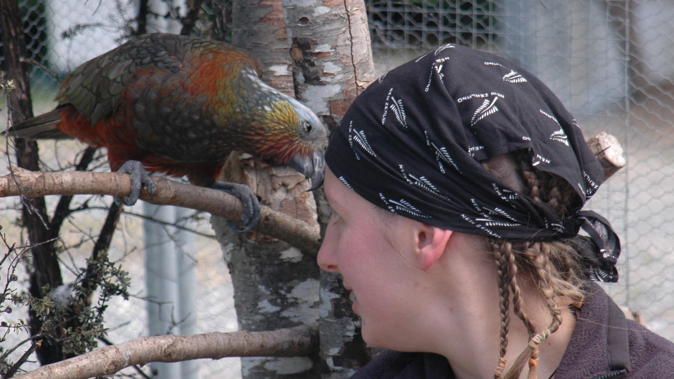 Christina Abramowicz and Charlie Girl in 2004. Photo / Supplied