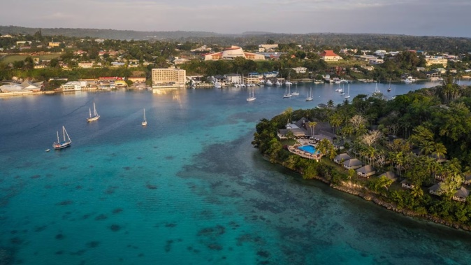 Travellers to Vanuatu have been stranded in Port Vila, Auckland and Sydney after the island nation's carrier's only Boeing 737 was grounded. Photo / Supplied