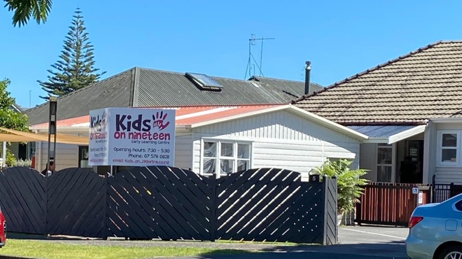 The Kids on Nineteen daycare centre on 19th Ave in Tauranga. Photo / Megan Wilson