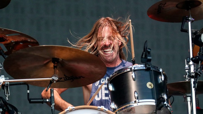 Taylor Hawkins of the Foo Fighters performs at Pilgrimage Music and Cultural Festival at The Park at Harlinsdale on September 22, 2019, in Tennessee. Photo / AP