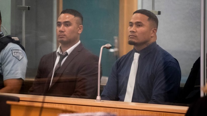 Murder co-defendants Ita Faataape (left), and Corrdon Femitiai Vailoa Esera appeared in the High Court at Auckland. Photo / Jason Oxenham