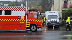 Dunedin police received reports of a sudden death at a property on Great King St on Friday afternoon. A man has now been charged with murder. Photo / Ben Tomsett