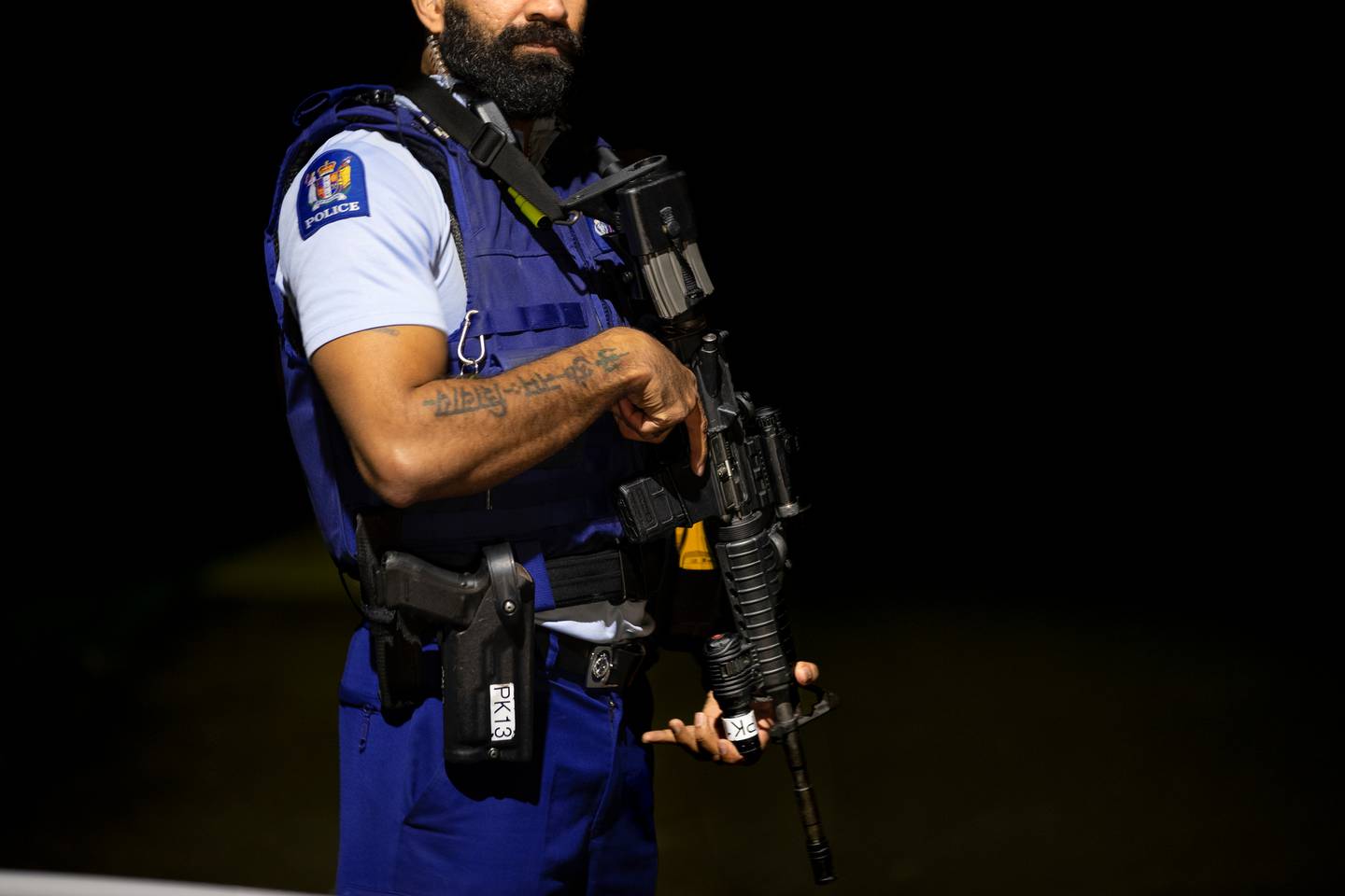 Police investigate a drive-by shooting at Opaheke. Photo / Hayden Woodward