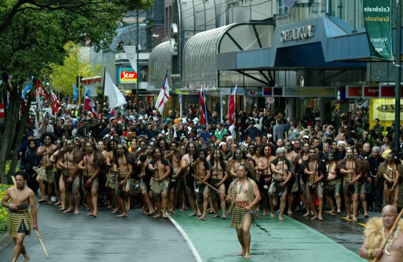 In 2004, intense public debate over customary rights to the foreshore and seabed split in the governing Labour Party and led to the formation of the Māori Party. Photo / Kenny Rodger