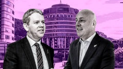 After their last head-to-head debate, Chris Hipkins and Christopher Luxon must now wait to see what the voters decide. Photo / Mark Mitchell