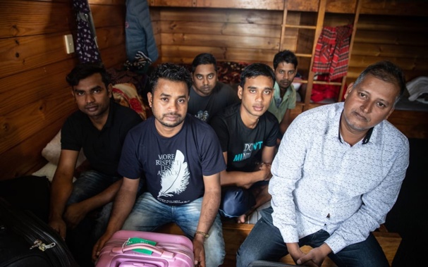 One group of Bangladeshi migrants found themselves sharing two cramped bunkrooms at an Auckland motel. Photo / Marika Khabazi