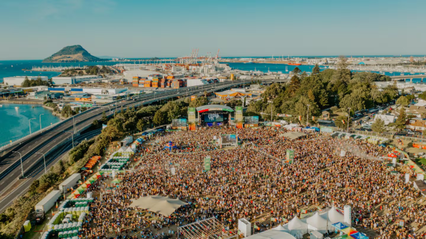 Tauranga’s One Love music festival has decided to cancel its 2026 edition, pointing towards what it calls “several challenging situations”. Photo / supplied.