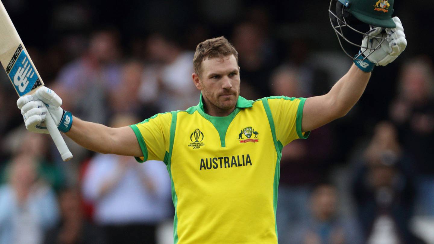 Aaron Finch will sign off with one of the best ODI batting records of any Australian. Photo / Photosport
