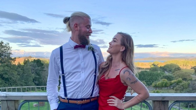 Michael Salmon and Sarah Wilson have been left feeling defeated after their attempts to get a partnership visa. Photo / Supplied