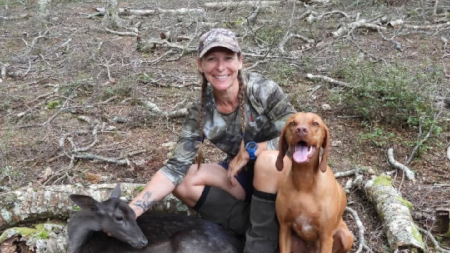 Kate Aynsley and her dog, Mia. Photo / Instagram
