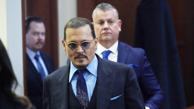 Johnny Depp's defamation trial against his ex-wife Amber Heard continues this week. Photo / AP