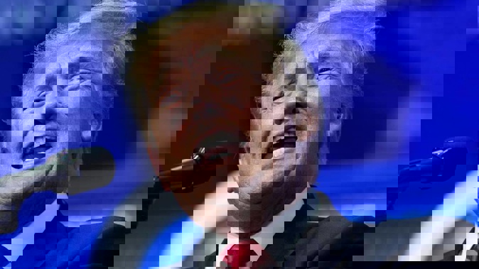 Trump urged senior Justice Department officials to declare the 2020 election results "corrupt" in a December phone call. (Photo / AP)