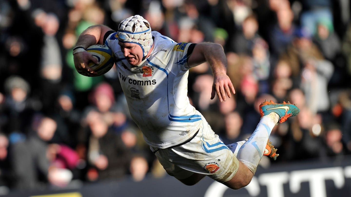 Thomas Waldrom of Exeter Chiefs. Photo / Photosport