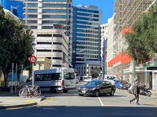 The Wellington District Court was evacuated yesterday. Photo / Chris Knox