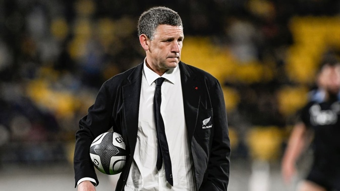 The All Blacks have parted ways with assistant coach Jason Holland. Photo / Photosport