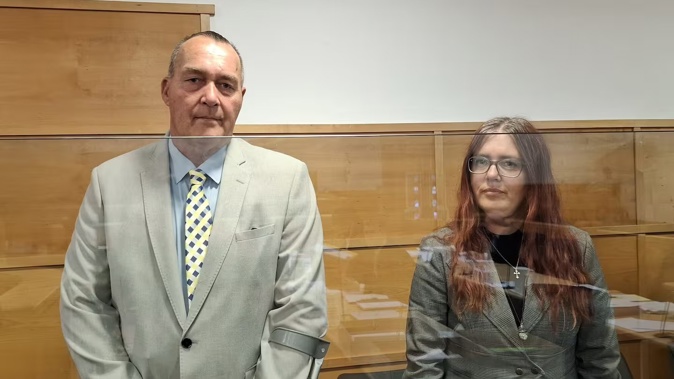 From left: Craig Lohgan and Rebecca Couchman, who both also use the surname McLaren, face multiple charges linked to when they operated a private ambulance in the Bay of Plenty.