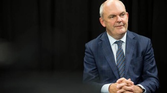 Watch: Steven Joyce joins Mike Hosking live in studio to talk new book 'Off the Record'