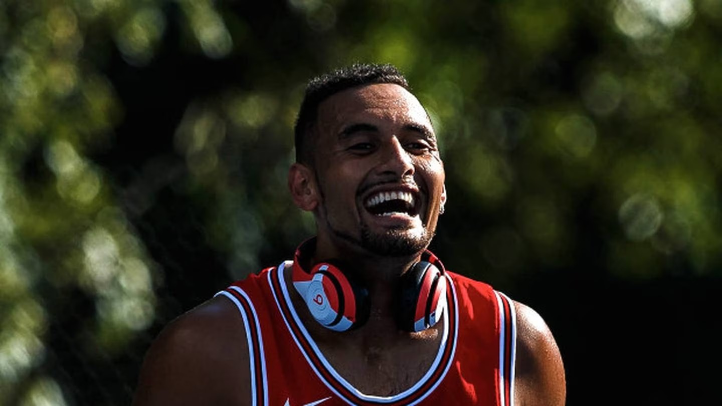 Nick Kyrgios has always expressed a love of basketball. Photo / Photosport