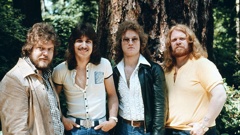 Bachman-Turner Overdrive, with Tim Bachman, far right. Photo / Getty Images