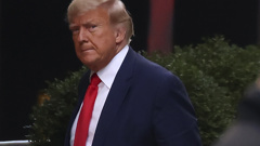 Former US President Donald Trump arrives at Trump Tower. Photo / AP