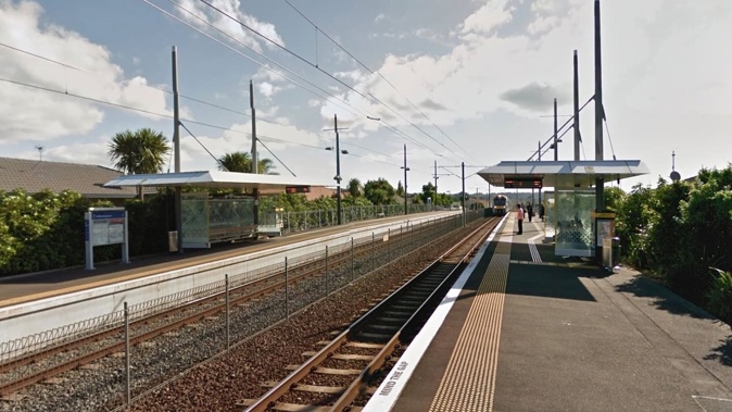 A man has been arrested after allegedly assaulting a female near the Sturges Rd Train Station in Henderson, West Auckland. Photo / Google Maps