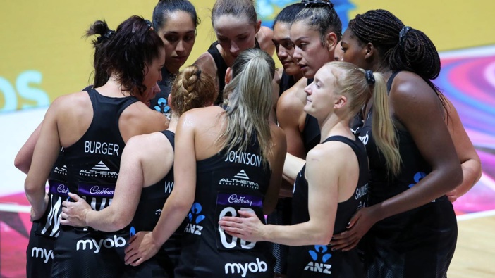Expect the Silver Ferns to be tested during the Cadbury Netball Series. Photo / Photosport
