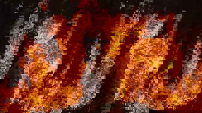 A firefighter at work during the 2019-2020 bushfire season. Authorities have forecast this season could be as dangerouns at that catastrophic 'Black Summer'. Photo / Getty Images