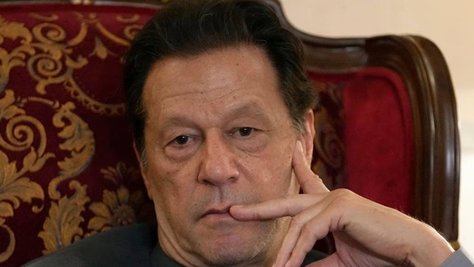 Former Pakistan Prime Minister Imran Khan. Photo / AP