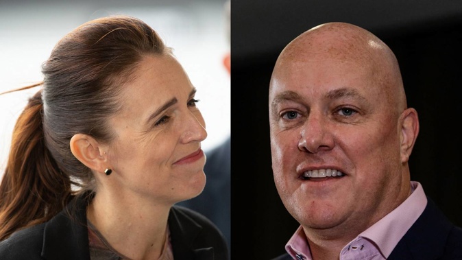 Prime Minister Jacinda Ardern's Labour Party has pulled ahead of Opposition Leader Christopher Luxon's National. Photo / NZ Herald