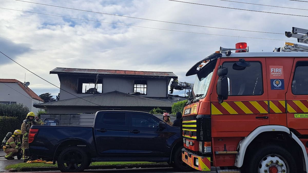 Faulty cylinder blamed for Mount Maunganui house fire