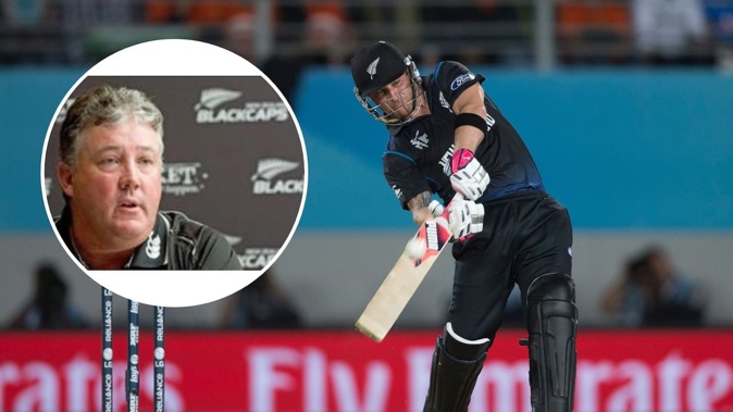 Former Black Caps coach Andy Moles (inset) has hit out at Brendon McCullum and some fellow members of the New Zealand men's cricket team in his soon-to-be-released book. Composite photo / NZ Herald
