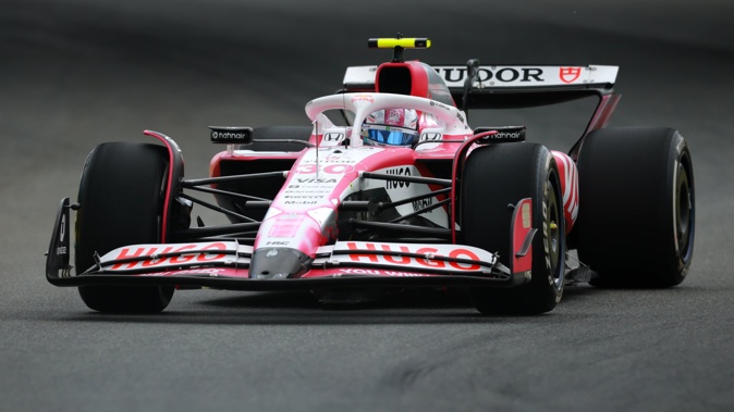 Liam Lawson during practice for the Miami Grand Prix. Photo / Red Bull