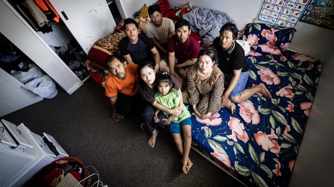 Nguyen family members and migrant workers from Vietnam paid thousands of dollars for jobs with an accredited employer that failed to eventuate. Photo / Jason Oxenham