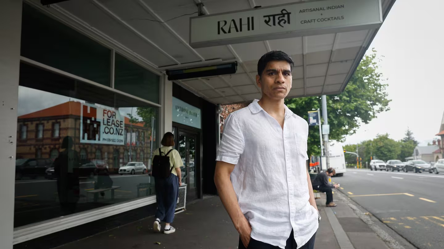 Manmohan Singh's restaurant Rahi, on Ponsonby Rd, has been shuttered after a dispute with the building's landlords. Photo / Sylvie Whinray
