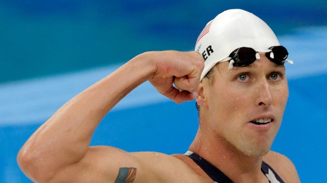 Klete Keller at the Beijing 2008 Olympics. Photo / AP