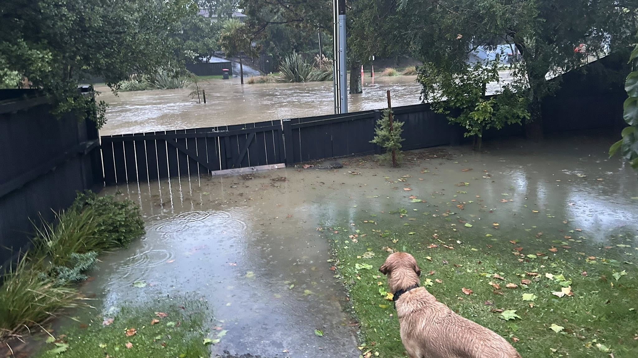 Christchurch streets flooded as region braces for more heavy rain