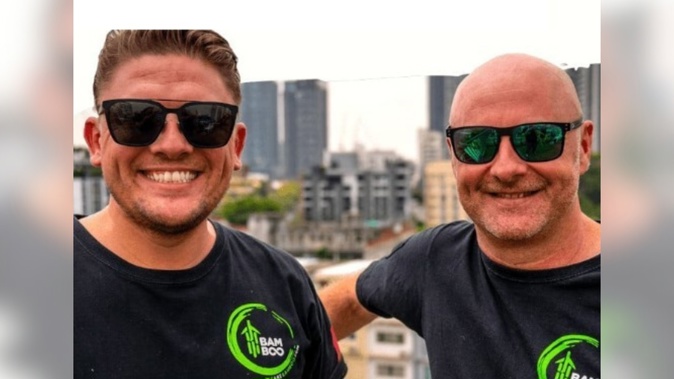 Mark Foster-Murray (left) and Colin Salisbury started We Are Bamboo to help travellers holiday ethically.